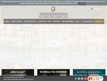 Tablet Screenshot of intercontinentalmarmenor.com